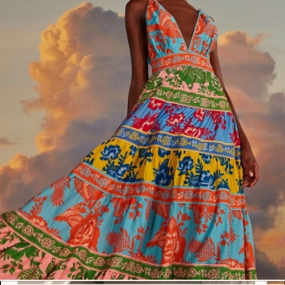 Farm Rio Floral Maxidress - Picture 2 of 8